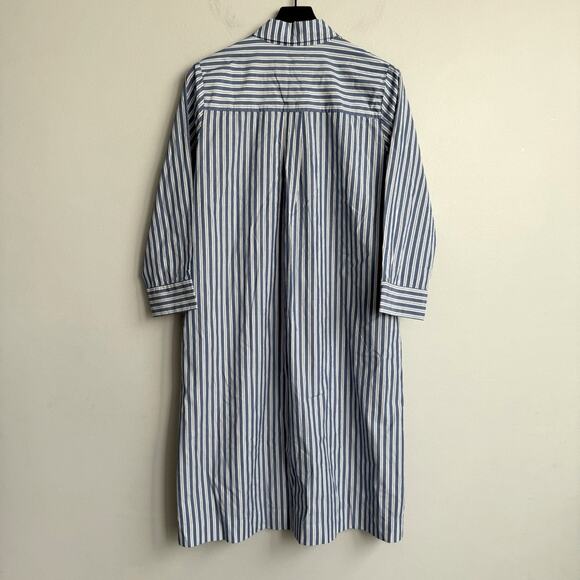 NEW Johnny Was Georgia Stripe Henley Shirt Dress - Picture 10 of 11